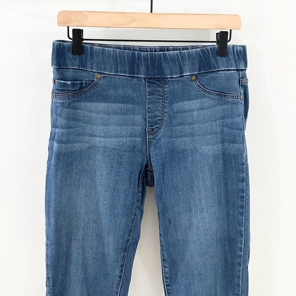 Liverpool Elastic Waist Denim Jeggings Size 8/29 - Picture 3 of 6